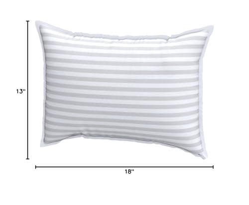 Utopia Bedding Toddler Pillow (White, 2 Pack), 13x18 Pillows for Sleeping, Soft and Breathable Cotton Blend Shell, Small Kids Pillow Perfect for Toddler Bed and Travel (Intended for Age 2 and up) - Image 7