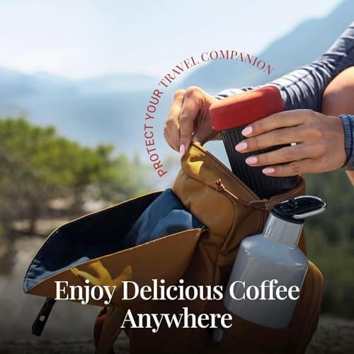 AeroPress Go Travel Coffee Press Kit - 3 in 1 brew method combines French Press, Pourover, Espresso - Full bodied coffee without grit or bitterness - Small portable coffee maker for camping & travel - Image 5