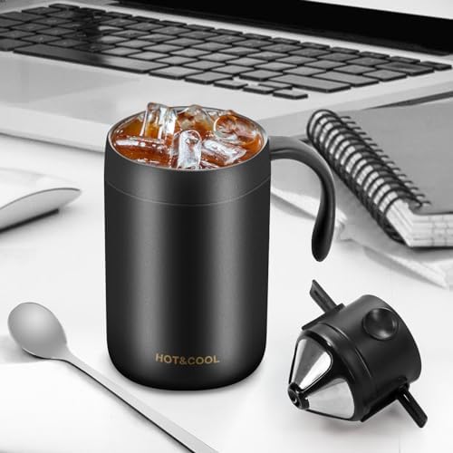 16oz Camping Coffee Maker Pour Over Coffee Maker Set，Camp Pour Over Set，Portable Coffee Kit for Travel, Camping, Offices, Backpacking - Image 2