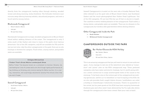 Where Should We Camp Next?: National Parks: The Best Campgrounds and Unique Outdoor Accommodations In and Around National Parks, Seashores, Monuments, and More (Perfect Christmas Gift for Campers, National Park Lovers, and Outdoorsy People) - Image 4