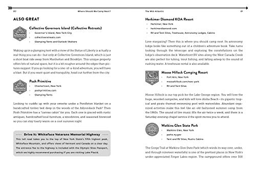 Where Should We Camp Next?: A 50-State Guide to Amazing Campgrounds and Other Unique Outdoor Accommodations (Perfect Christmas Gift for Campers and Outdoorsy People) - Image 4