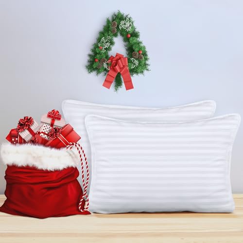 Utopia Bedding Toddler Pillow (White, 2 Pack), 13x18 Pillows for Sleeping, Soft and Breathable Cotton Blend Shell, Small Kids Pillow Perfect for Toddler Bed and Travel (Intended for Age 2 and up) - Image 4