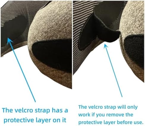 WEERSHUN Travel Pillows for Airplanes,2024 New Travel Pillow,Travel Neck Pillow Neck Pillow Airplane Memory Foam Travel Pillow Neck Pillow for Traveling Suitable for Airplanes,Offices and Cars - Image 7