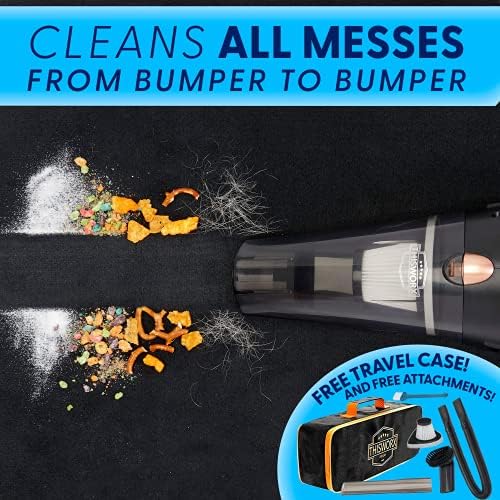 ThisWorx Car Vacuum Cleaner - Portable Handheld Mini Vacuum Cleaner W/ 16ft Cord, Bag, & Attachments - Small Vacuum for Car, RV, Boats, Travel - Car Accessories - Image 2
