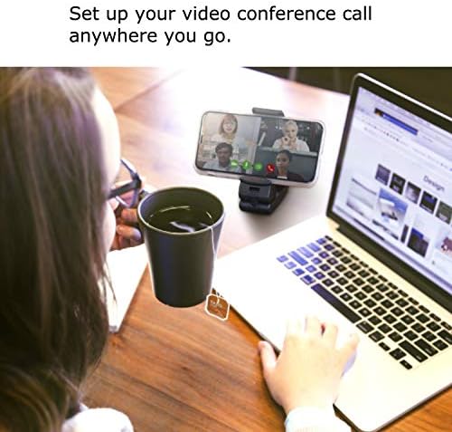 Perilogics Universal in Flight Airplane Phone Holder Mount. Hands Free Viewing with Multi-Directional Dual 360 Degree Rotation. Pocket Size Must Have Airplane Travel Essential Accessory for Flying - Image 8