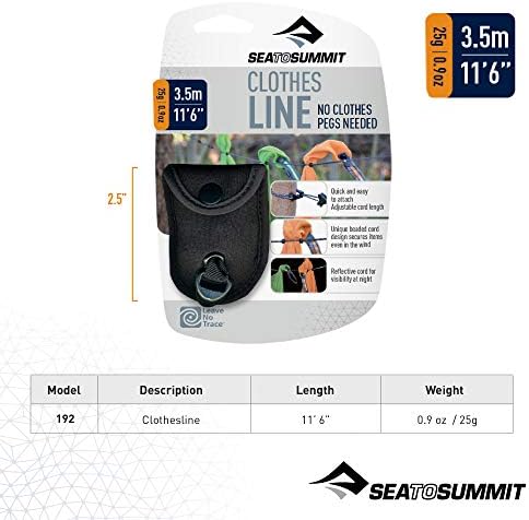 Sea to Summit Lite Line Camping and Travel Clothesline - Image 3