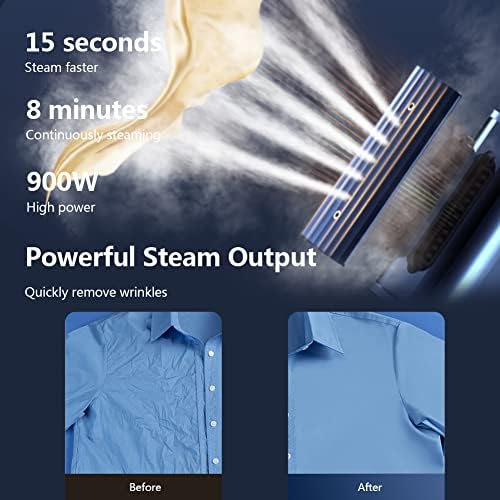G3 Steamer for Clothes Portable Travel Steamer, Fashion Handheld Garment Steamer, 0.75lbs Lightly, 15s Fast Heat-up, Light Mini Steam Iron for travel and home - Image 5