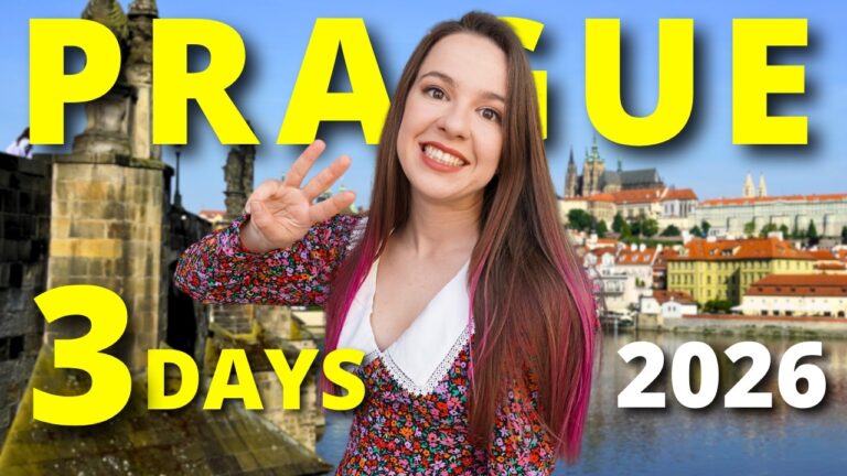 Perfect Weekend in Prague – 3 Days Itinerary 2026