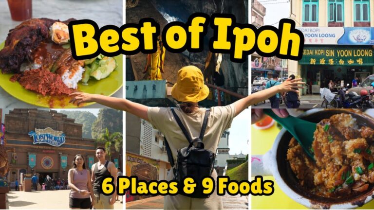 Exploring Ipoh 🇲🇾 | Food, Temples & Local Life