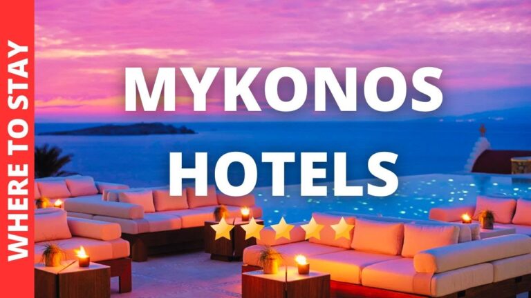 10 BEST Hotels In Mykonos Greece & Where to Stay in Mykonos