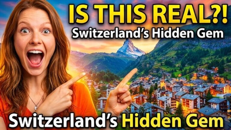 Switzerland in 3 Minutes 🇨🇭 — Mountain Villages That Look Unreal