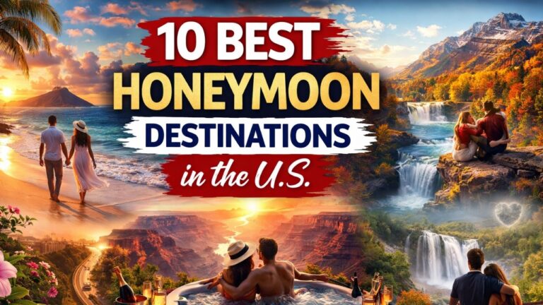 10 Best Honeymoon Destinations in the U.S. (Romantic Getaways You’ll Love)